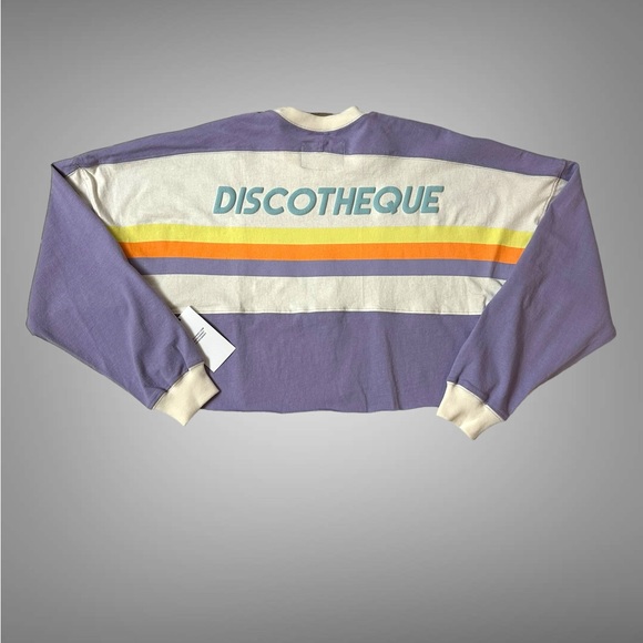 NWT SPIRIT JERSEY New York City Statue of Liberty Oversized Boxy Crop Street - Picture 3 of 7